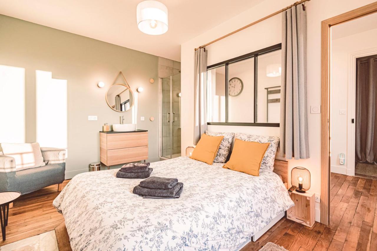 Charme De L'Ancien Pour Cet Appartement Entierement Renove Dans L'Hypercentre De Реймс Экстерьер фото