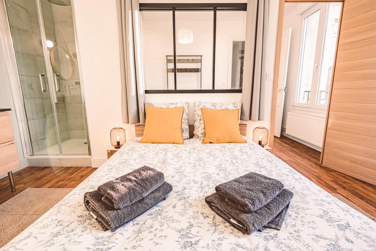 Charme De L'Ancien Pour Cet Appartement Entierement Renove Dans L'Hypercentre De Реймс Экстерьер фото